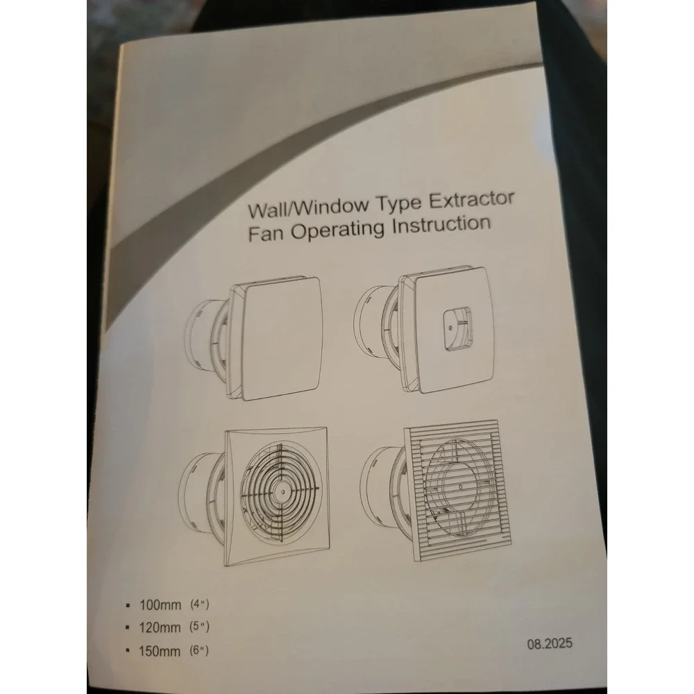 Bathroom Exhaust Fan 141 CFM 6 Inch Allvent Home Ventilation Ceiling Window and
